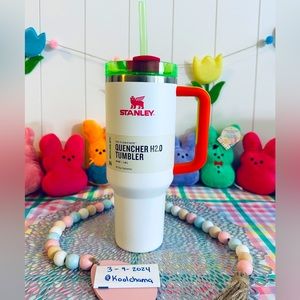 Unreleased 40oz White Neon Stanley